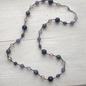 Handmade beaded necklace